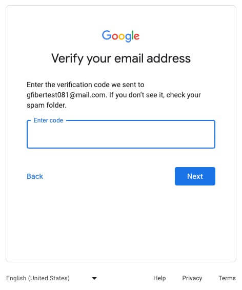 Set Up Gmail Account