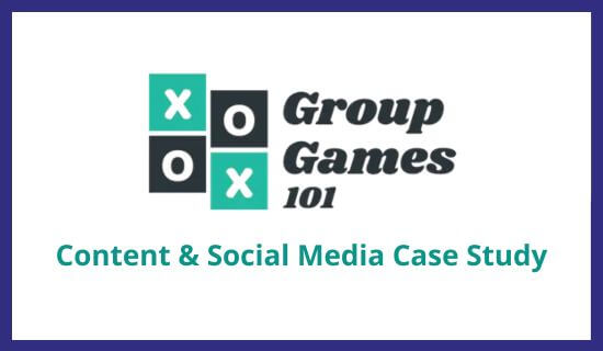 GroupGames101 - Case Study Featured Image